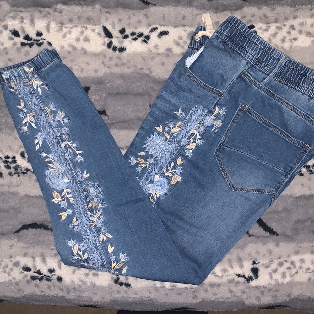 DRIFTWOOD Jean Joggers with Embroidery — Large - Picture 1 of 16